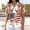 B-Multicolor, variant on TEAJOPSUU 4th of July Tops for Womens American Flag Print Button Down Short Sleeve Turn Down Collar Fitted Casual Blouse for Patriotic Events B-Multicolor