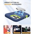 thumbnail image 4 of Funda Jelanry MagSafe para iPhone 16 Pro Max, 6,9 pulgadas, color azul, 4 of 8