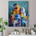 thumbnail image 4 of Qisvanset 12x16 Inch Colorful Wildflower Meadow Sunset Oil Painting Canvas Print Wall Art, 4 of 5