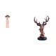 thumbnail image 1 of Estatua de muñeca de resina,Estatua de resina de niña antigua tradicional china,Figura de cabeza de ciervo,Adorno de cabeza de ciervo,estatua de animal decorativa,Figura de cabeza de ciervo, 1 of 8