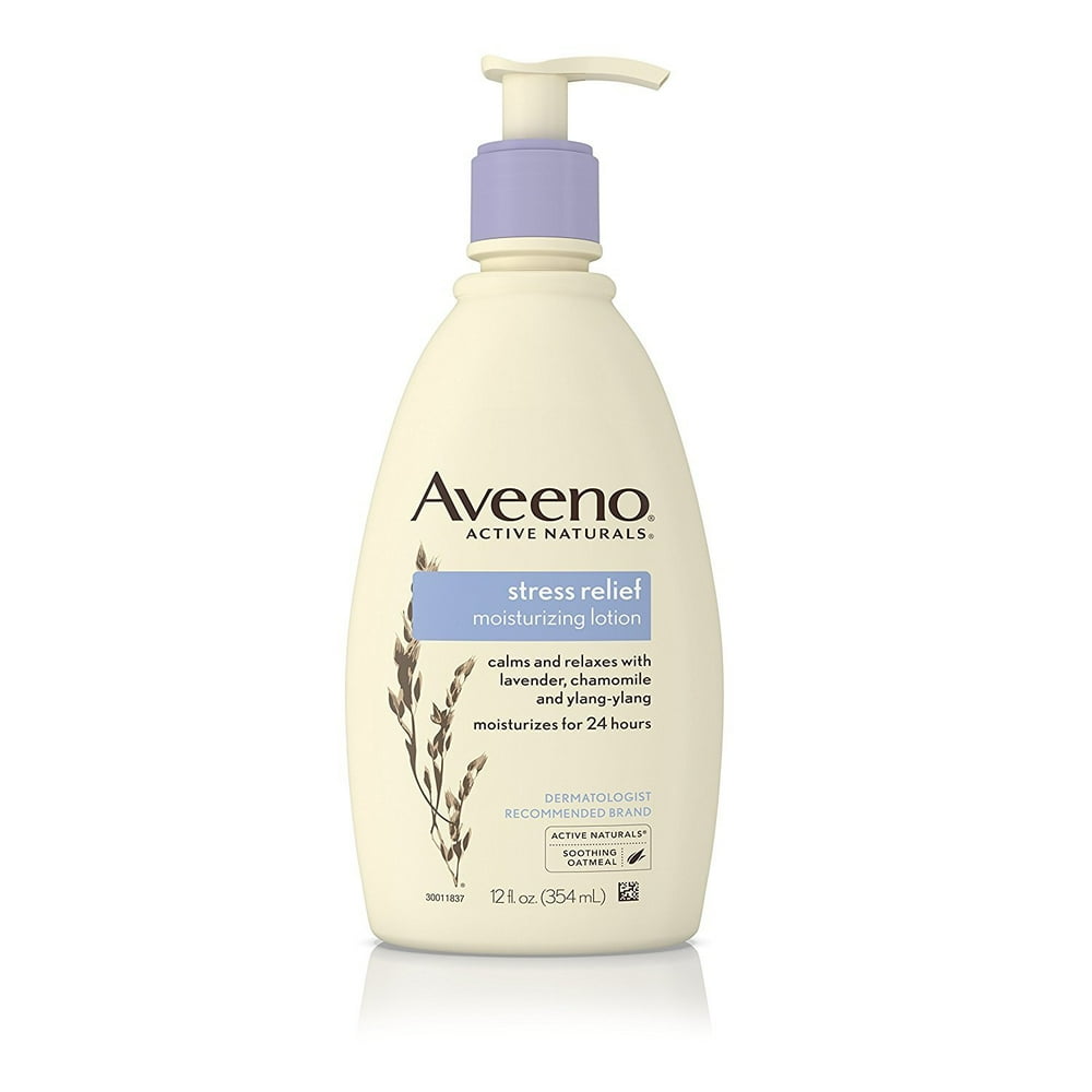 Aveeno Stress Relief Moisturizing Lotion 12 Oz