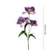 thumbnail image 3 of Simulación de Flores Artificiales de 88 cm para Decoración de Bodas, Hogar y Ramos de Fiesta en Azul, Púrpura, Marino, Plástico Duradero, 3 of 6