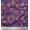 Deep Purple, variant on Soimoi Cotton Duck Fabric Stripe,Leaves & Flower Printed Fabric 1 Yard 42 Inch Wide