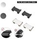 thumbnail image 5 of 1 par de adaptadores de correa de reloj, accesorio de enlace de pulsera para Watch 2/Watch Lite 2, plateado, 5 of 5