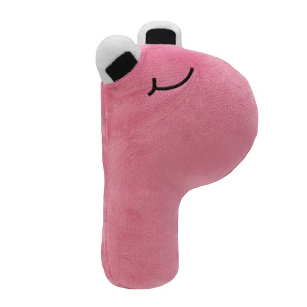 Juguetes de peluche del alfabeto Lore, muñeco de Anime Kawaii, 26 letras en inglés, iluminación Montessori, regalos para niños
