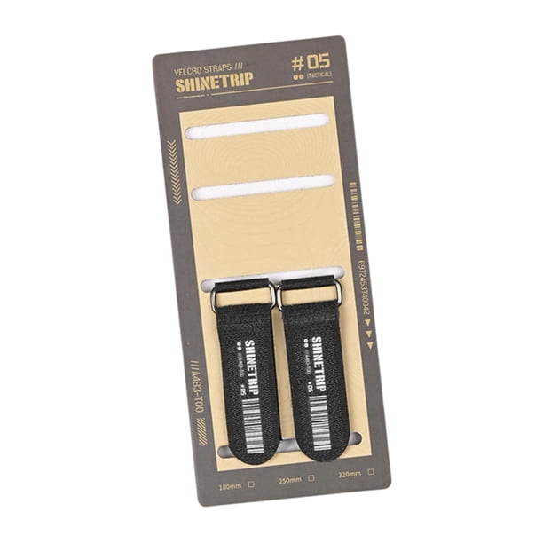 2 correas de almacenamiento resistentes para atar con correas para acampar, hacer senderismo y hacer mochilerismo 180 mm