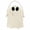 White, variant on lzexuh Halloween Ghost Handheld Candy Tote Bag,Holiday Party Favor Pouch with Handle,Reusable Spooky Prank or Treat Sack,Festive Ghostly Gift Container Orange