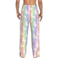thumbnail image 3 of Rainbow Unicorn Men'S Pajama Pants Soft Sleep Lounge Pants Pjs Bottoms With Pockets Small, 3 of 6
