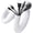 White, variant on Cable Sleeve, 10ft - 1 inch Cable Management Desk Cord Cover Organizer Wire Hider for Home Office Computer TV Wire Loom Tubing Pet Proof Cord Protector from Cat Dog Chewing, Black