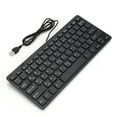 thumbnail image 2 of Wired Mini Portable Ultra-Thin Mini Arabic Keyboard USB Interface with 78 Keys for Industrial Silent Business Wired Keyboard Laptop and Desktop PC Computer, 2 of 8