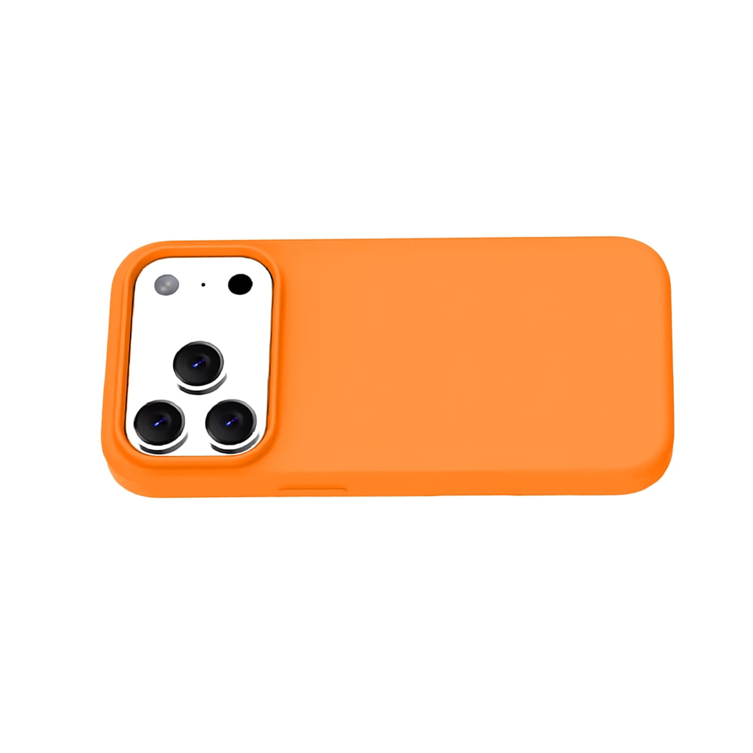 Slim Fit Silicone Case for iPhone 17 Pro Max - Orange