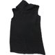 thumbnail image 2 of Alfani Womens Solid Tunic Blouse, black, L, 2 of 2