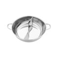 thumbnail image 3 of Vonky 30cm Stainless Steel Hot Pot, Two-flavor Double Ears Cookware, 30cm, 3 of 9