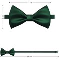 thumbnail image 3 of HSHDLDF Nœud Papillon Pré-Noué Classique Formel pour Hommes Smoking Premium, 3 of 7