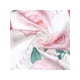 thumbnail image 4 of Bufanda de satén impresa con flores Inspire Chic para mujer, diadema larga de seda con flores, bufandas para el cuello 41.3x10.2" Rosa Perla, 4 of 6