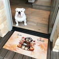 thumbnail image 2 of Hello Fall Havanese Scarf Welcome Autumn with Leaves Pumpkins Doormat Havanese Dog Lover Gifts Idea Indoor Outdoor Welcome Mat - 00011, 2 of 5