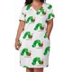 thumbnail image 2 of Vestido holgado con bolsillos, estilo coreano, para verano, 2025., 2 of 6