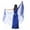 Royal Blue, variant on Belly Dance Sequins Veils Chiffon Shawl Scarf Wrap Indian Dance Accessories Black