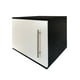 thumbnail image 3 of Gabinete Flotante para Baño Sin Llave Y Ovalin (Negro Mate/Blanco) DECOMOBIL GABINETE DE ALMACENIMIENTO, 3 of 4