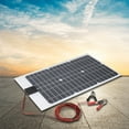 thumbnail image 6 of 18V 20W Polycrystalline Chip Waterproof Solar Panel Outdoor Battery Power Charger 470*280mm, 6 of 8