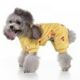 thumbnail image 2 of Pet Soft Flannel Pajamas Pjs Sleepwear Small Dogs Warm Clothes Jumpsuit Costumes, 2 of 5