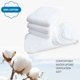 thumbnail image 4 of EIKE 10pcs/set Diaper Reusable Baby Cloth Infant Absorbent Cotton Pad Washable Baby Care Supplies, 4 of 10