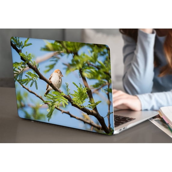 KSK KAISHEK Hard Protective Shell Case Cover Only Compatible New MacBook Air 13" with Retina Display USB Type-C + Black Keyboard Cover Model: A1932/A2179/A2337 m1 (Animal A 0379)