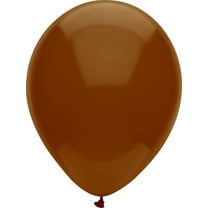 PartyMate - 12 Chestnut Brown Latex Balloons (100ct)