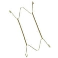 thumbnail image 1 of Flexible Dish Holder Rack Display Decorative , Golden, 12 Inch, 1 of 7