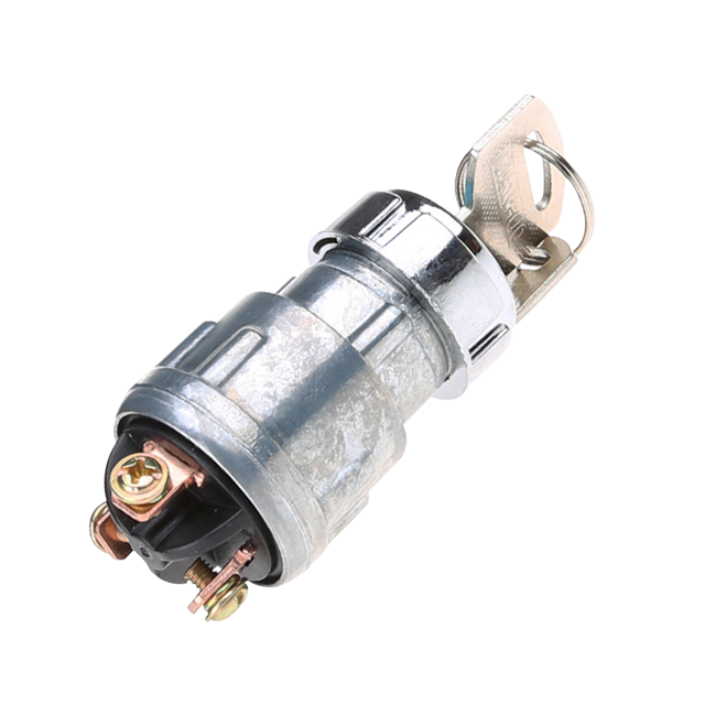 Speravity Interruptor de llave de arranque Universal para motocicleta de 12V, interruptor de cilindro de bloqueo de encendido, piezas de repuesto Accesorios para motos