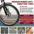 thumbnail image 3 of DEYGIA Adult Tricycle, 20 Inch 3-Wheel Bikes Carrying Passengers and Cargo, Trike for Adults with Front Baskets for Women, Seniors, Men, Low Step-Through Cruiser Bike for Cycling, Outing, Picnic, 3 of 9