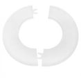 thumbnail image 2 of 2PCS 2.52inch White Pipe Cover Plates Round Escutcheon Plate Shower Faucet Decorative Cover for Swimming Pool Ladder Cover Plate Heating Pipes Water Pipe etc, 2 of 4