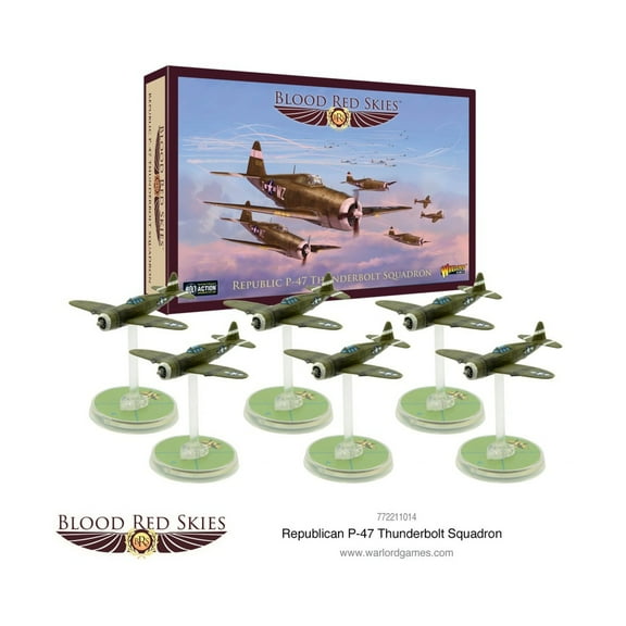 Warlord Games Republic P-47 Thunderbolt Squadron New
