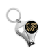 thumbnail image 1 of Beso mi oro cotizacion handwrite Nail Clipper Llavero anillo abridor de botella de la herramienta de corte, 1 of 3