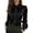 Black_BI09, variant on Women's Silk Satin Blouses Bow Tie Neck Puff Long Sleeve Shirts 2026 Work Casual Dressy Solid Collared Tops Wine S