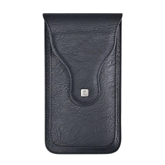 Portable PU Phone with Belt Clip for Running Cell Phone Gym black