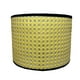 thumbnail image 1 of Pantalla de tambor de lino Yuyangstore lámpara colgante 25cmx18cm amarillo, 1 of 8