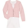 No Boundaries - Juniors Long Tank and Cropped Cardigan Set