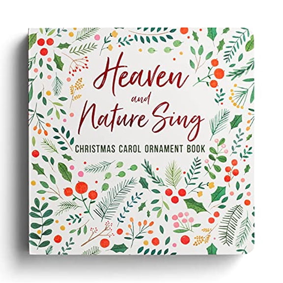 Pre-Owned DaySpring - Heaven and Nature Sing: Christmas Carol Ornament Book (J5666)