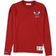 thumbnail image 1 of Mitchell & Ness Hombres Chicago Bulls Embellecido Camiseta roja XS, 1 of 2