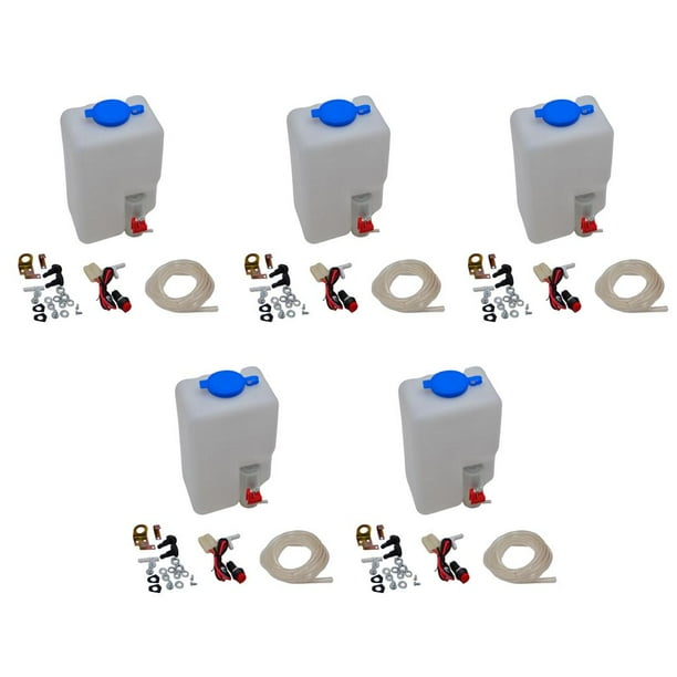 Kit De Bomba De Parabrisas De 5 Partes Para Sistema De Lavaparabrisas 160186