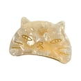 thumbnail image 1 of Divertidas horquillas para el pelo con forma de gato, horquillas graciosas, horquillas para el pelo con forma de gato para mujer, horquillas con estampado de leopardo francés, 1 of 2