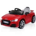 thumbnail image 1 of Gymax 12V Audi TT RS Electric Kids Ride On Car Licensed Remote Control MP3, 1 of 10