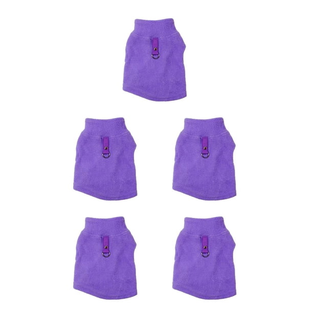 Chaleco para perros Billuyoard Suavidad Otoño e invierno Varios tamaños Color Violeta XXL