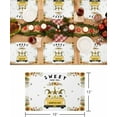 thumbnail image 6 of Placemats Set of 4 Truck with Gnomes Bee Place Mats for Dining Table Heat-Resistant Non-Slip Washable Yellow Buffalo Check Plaid Floral Plants Table Mat for Dining Room, Kitchen, Home Decoration, 6 of 6