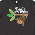 thumbnail image 4 of Inktastic Nani Little Monkey Grandchild Gift Youth T-Shirt, 4 of 5