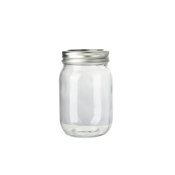 Mainstays Clear Glass Canning Jars, 500ml, 1 Pieces