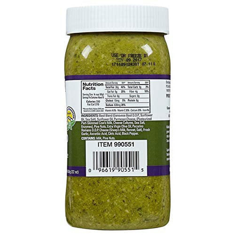 Kirkland Signature Expect More Italian Basil Pesto, 22 oz
