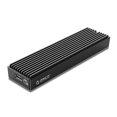 thumbnail image 1 of Orico SSD Tipo de carcasa a M.2 NVME Carcasa adaptadora Caja de disco rígida de plástico ABS de 10 Gbps para copia de seguridad de datos seitruly EL004855-00B, 1 of 2