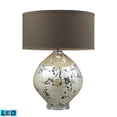 thumbnail image 1 of ElkGroup International D2262-LED Limerick Ceramic LED Table Lamp In Turrit Gloss Beige With Brown Linen Shade, 1 of 1